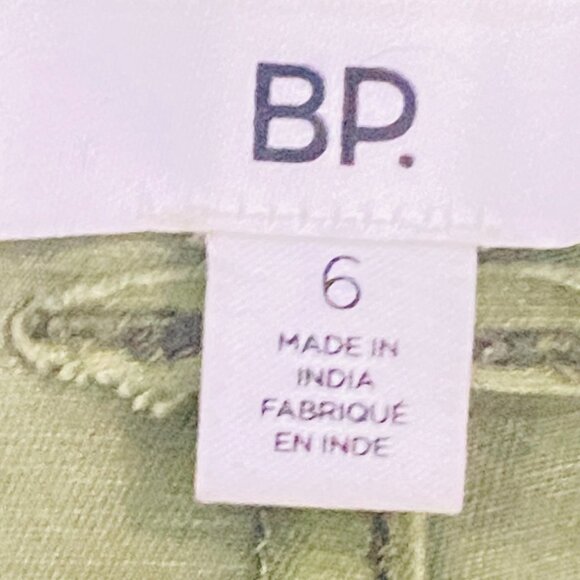 Lime Green Utility Chic — B.P. Cargo Pants (Size 6) - Picture 11 of 17